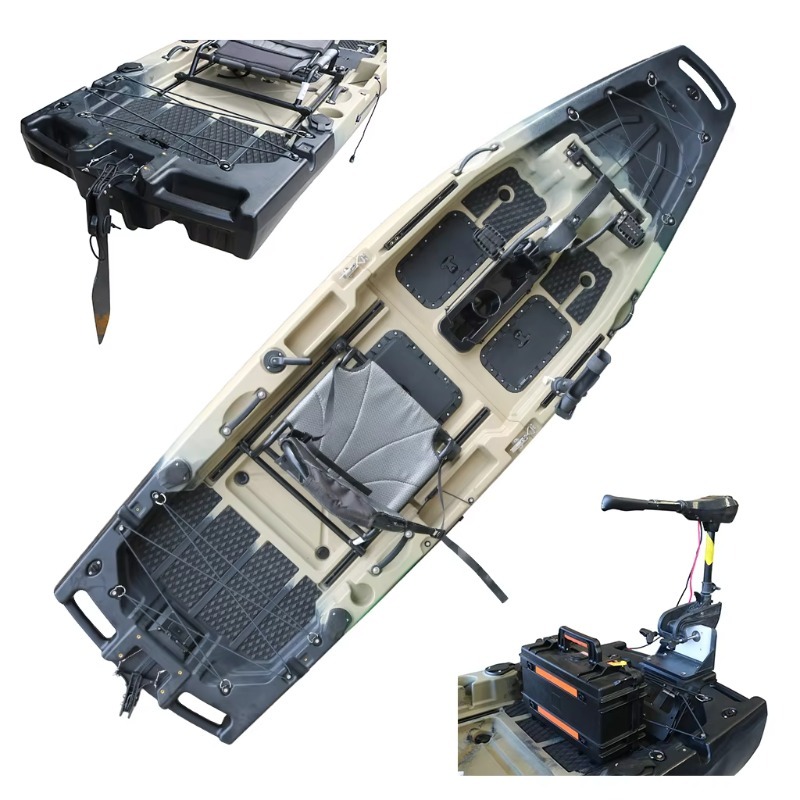Fishing Kayak Paddle - Kayak de Pesca Motorizado para 1