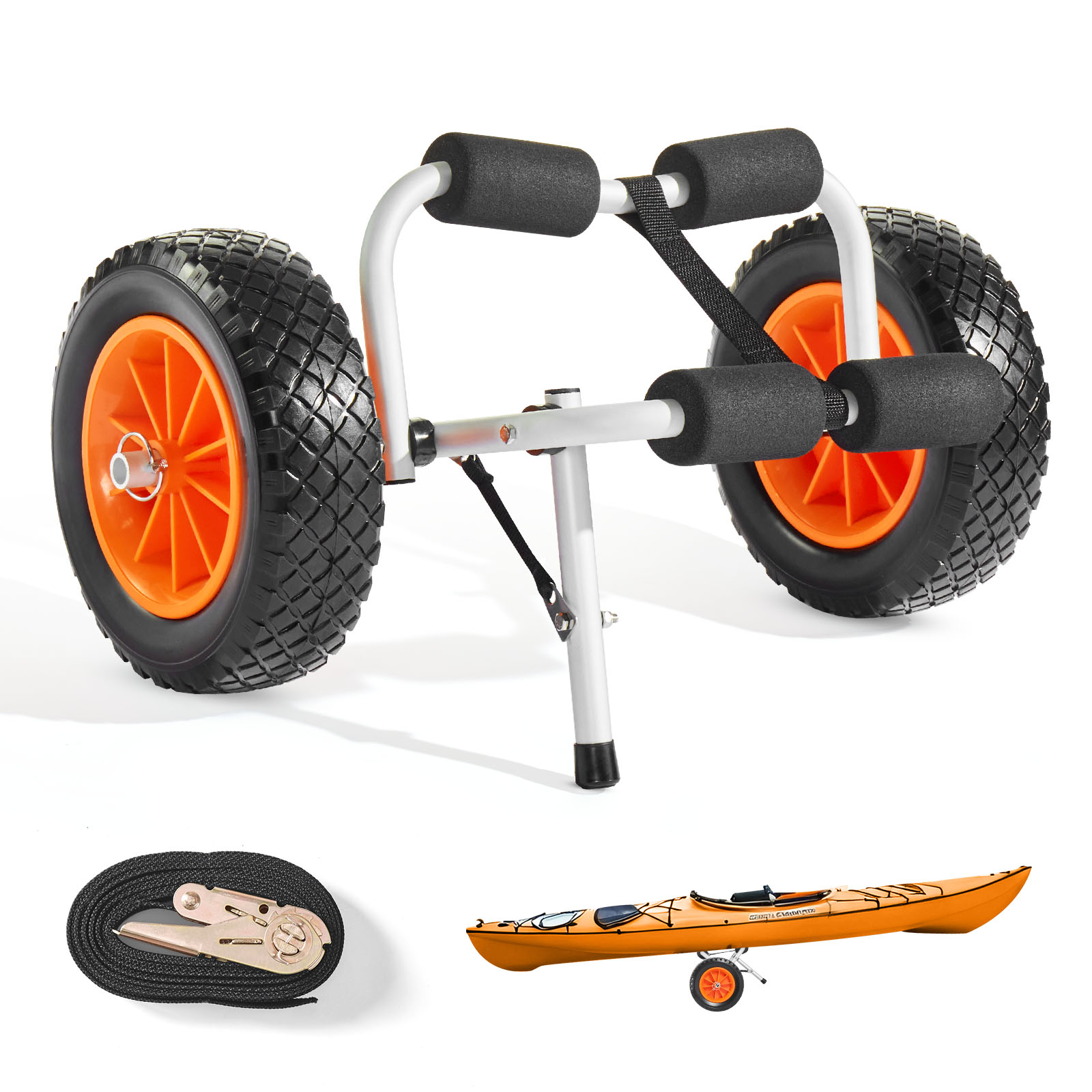 Carrito para Kayak SucceBuy de - Fishing Kayak Cart reseña y precio