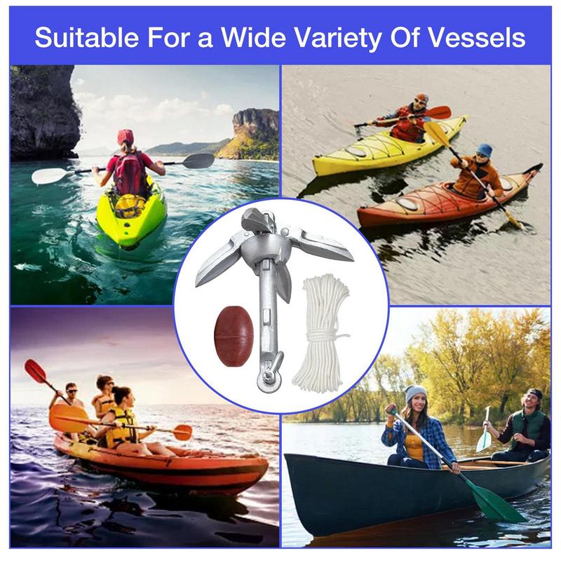 Anclaje de canoa, sistema de a - Fishing Kayak Anchor reseña y precio