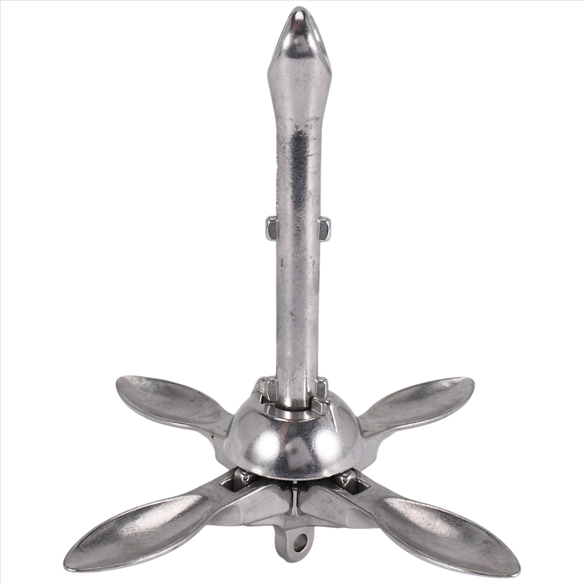 Ancla de Metal de Acero Inoxid - Fishing Kayak Anchor reseña y precio