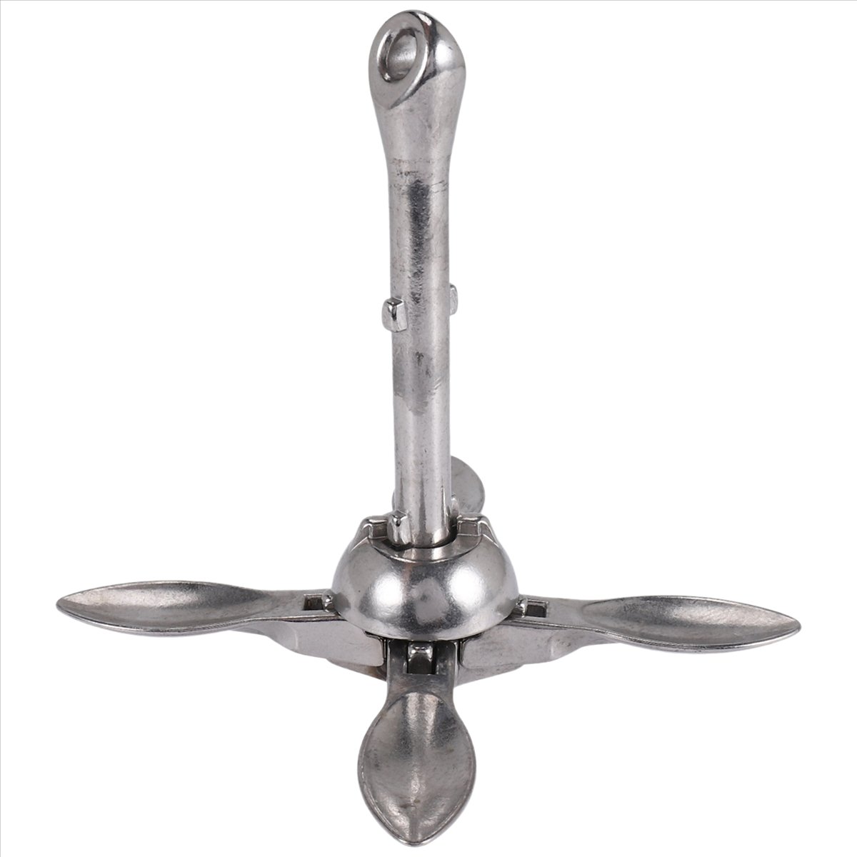 Ancla de Metal de Acero Inoxid - Fishing Kayak Anchor reseña y precio